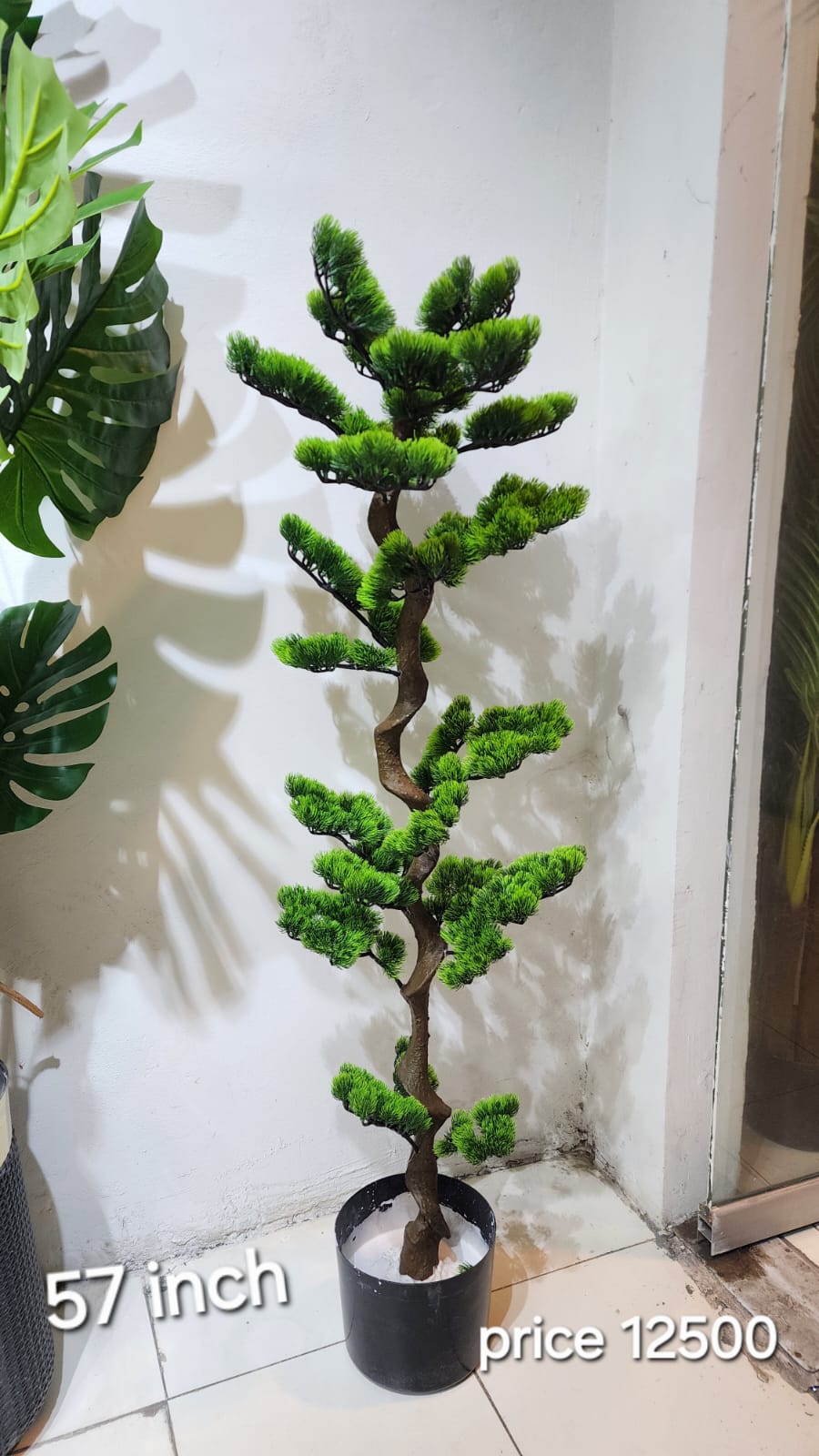artificial cedar bonsai tree Artificial Cedar Bonsai Tower – Props "the gift shop"