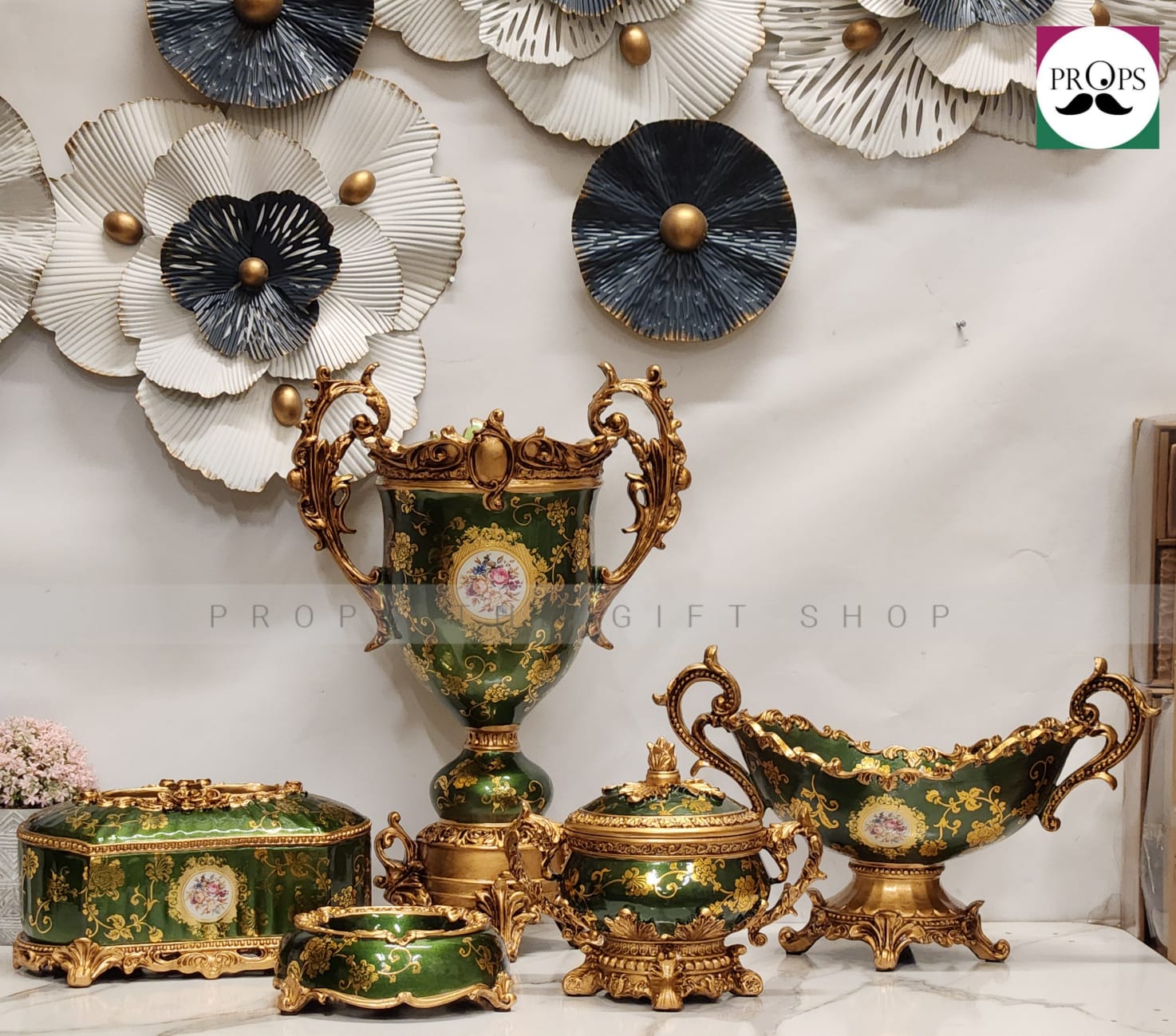 Luxury Ornate Ceramic Decor Piece