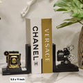 vintage camera bookends