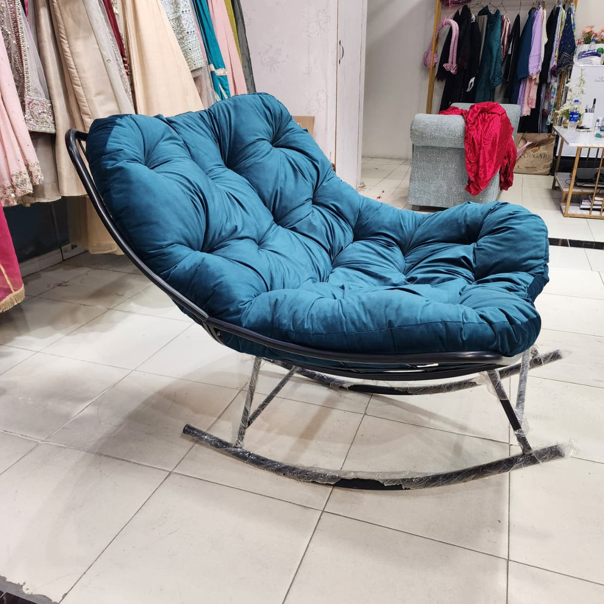 Papasan Rocking Chair