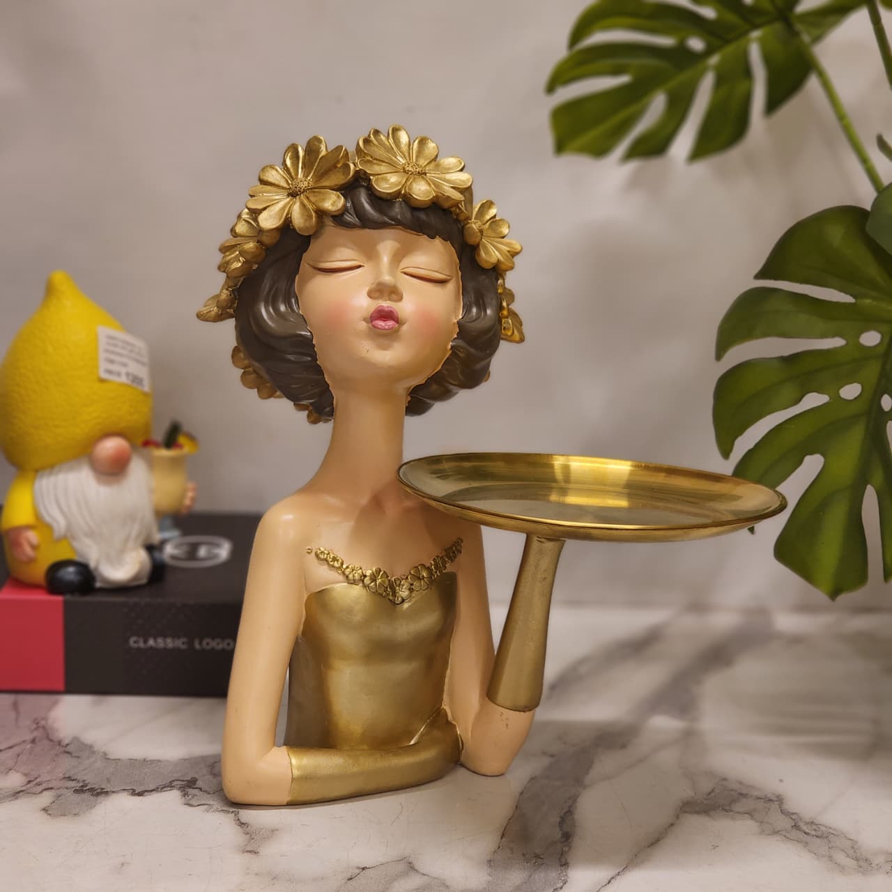 Girl Sculpture Tray