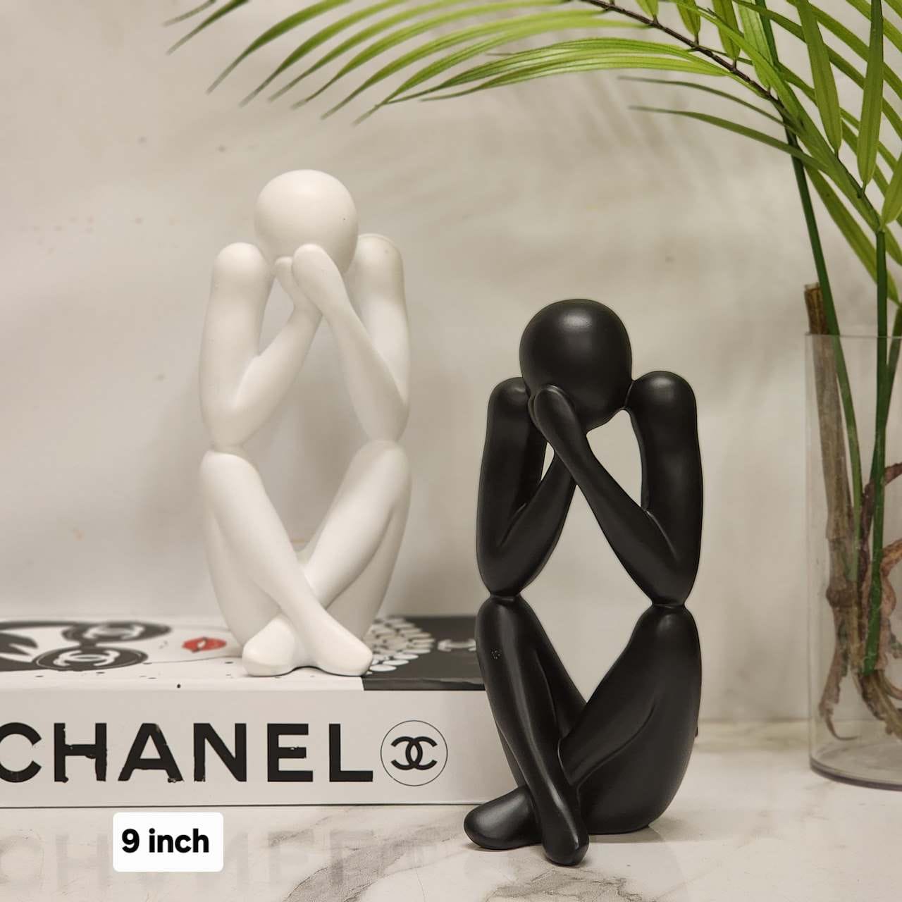 Abstract Thinker Statue