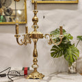 candelabra-style table lamp