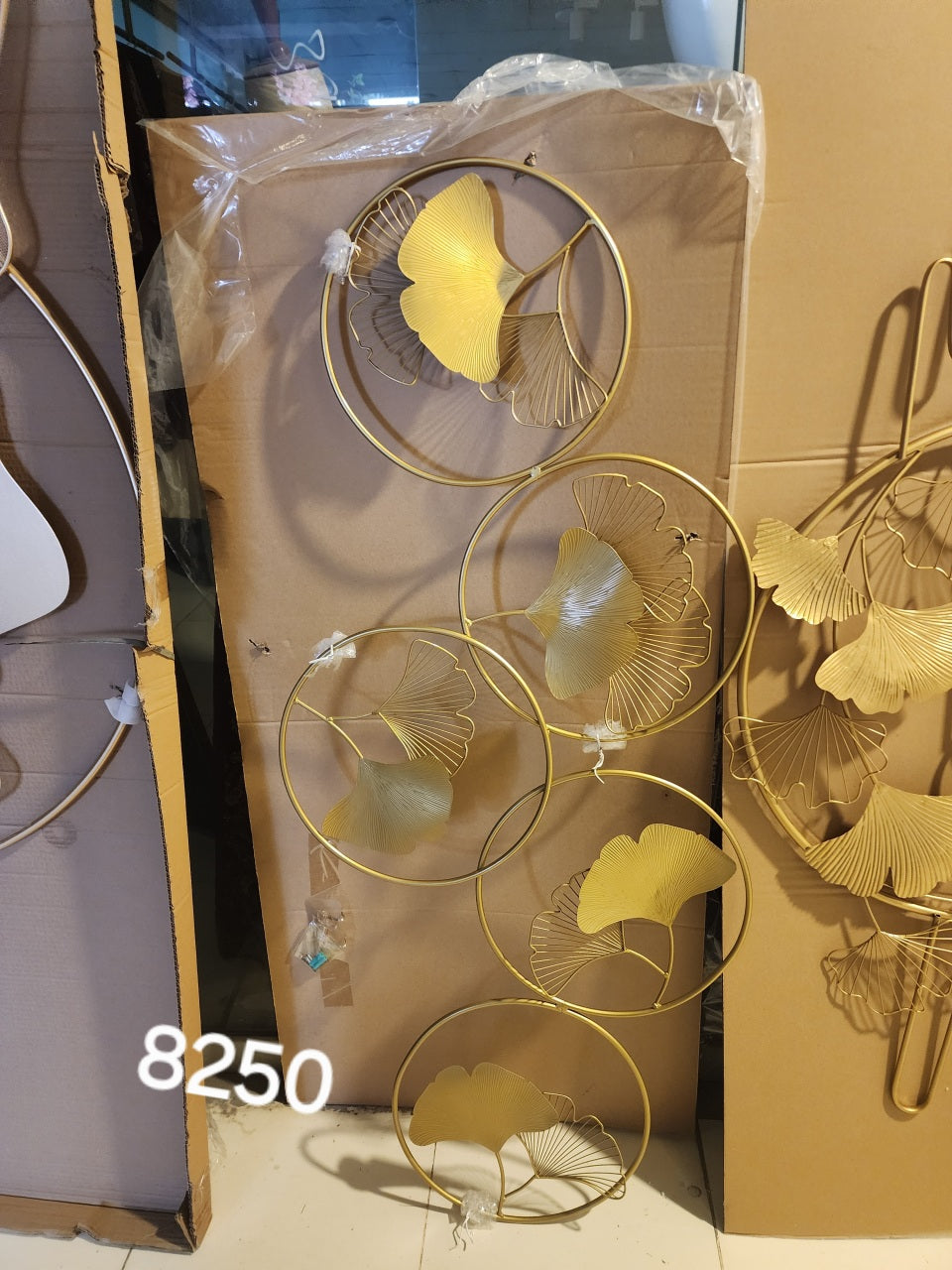 Multi-Circle Ginkgo Wall Sculpture