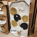 Modern Metal Leaf Wall Art