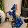 Abstract Resin Rearing Horse Statue