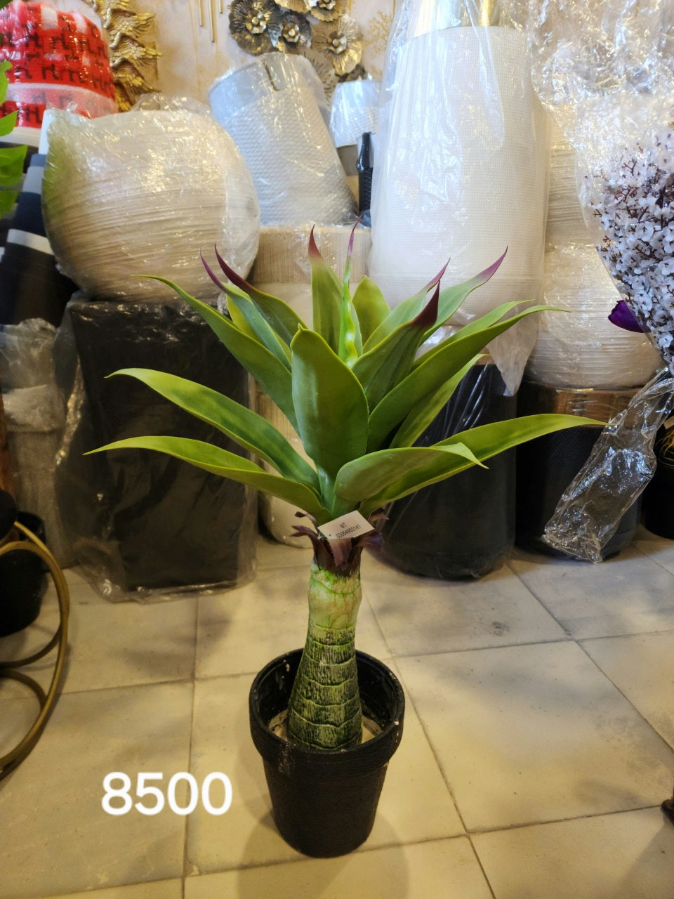 Yucca artificial decorative plant.