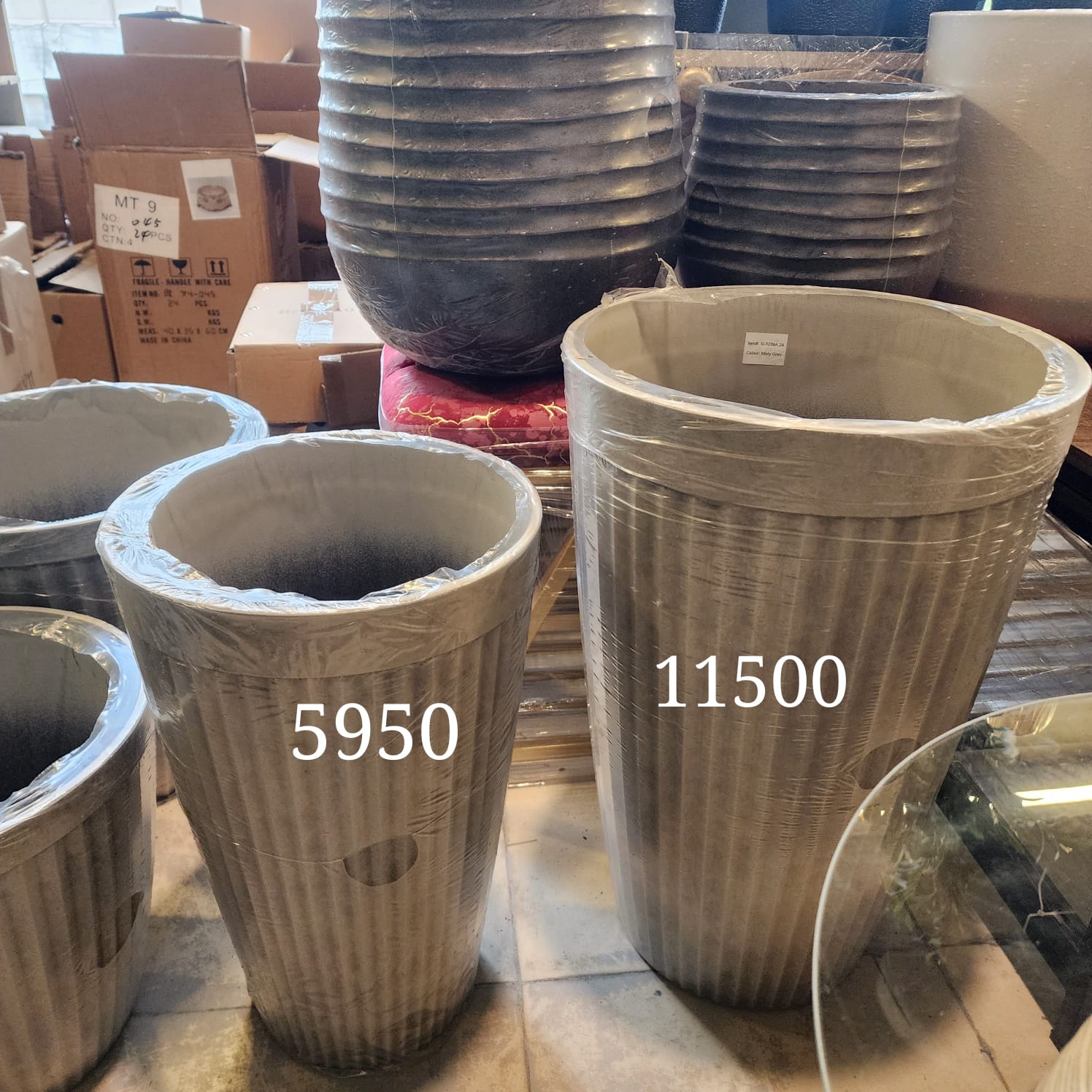 Fiberclay planter