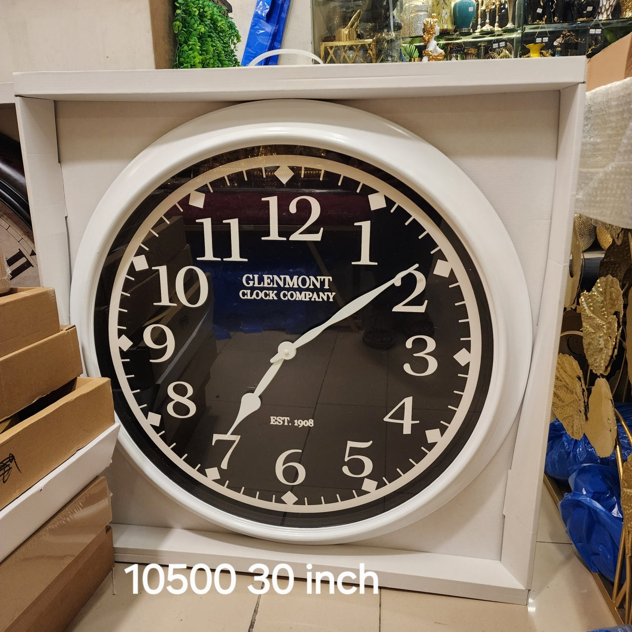 30-inch Round Wall Clock – Props 