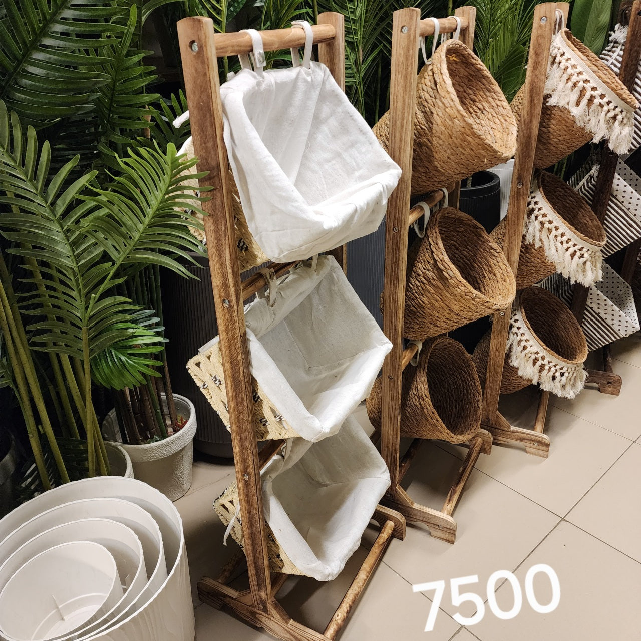 Tiered Hanging Basket Stand