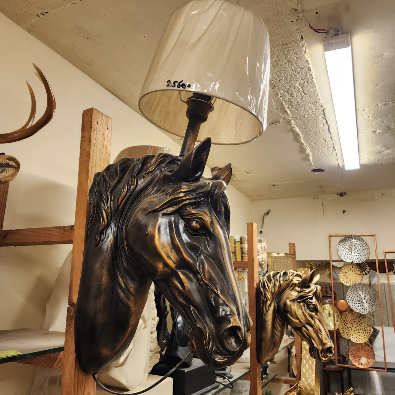 Horse Head Wall Lamp