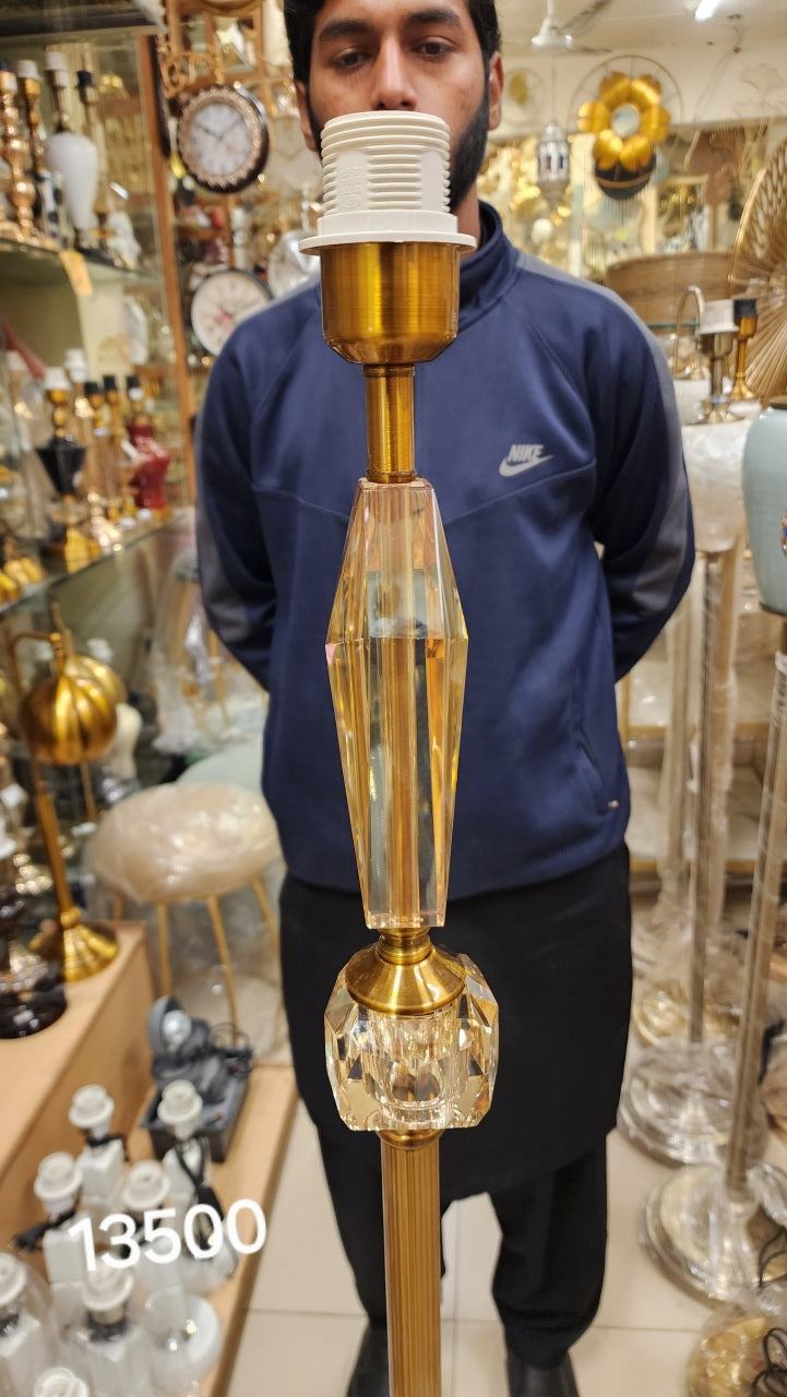 Crystal Obelisk Floor Lamp