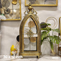 Victorian Style Decorative Brass Tabletop lantern