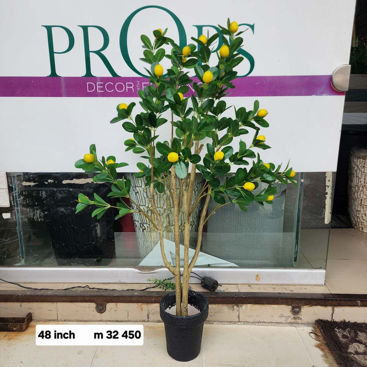 Artificial Lemon Tree