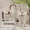 Abstract Minimalist Resin Horse Statues