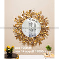 Butterfly Metal Wall Mirror