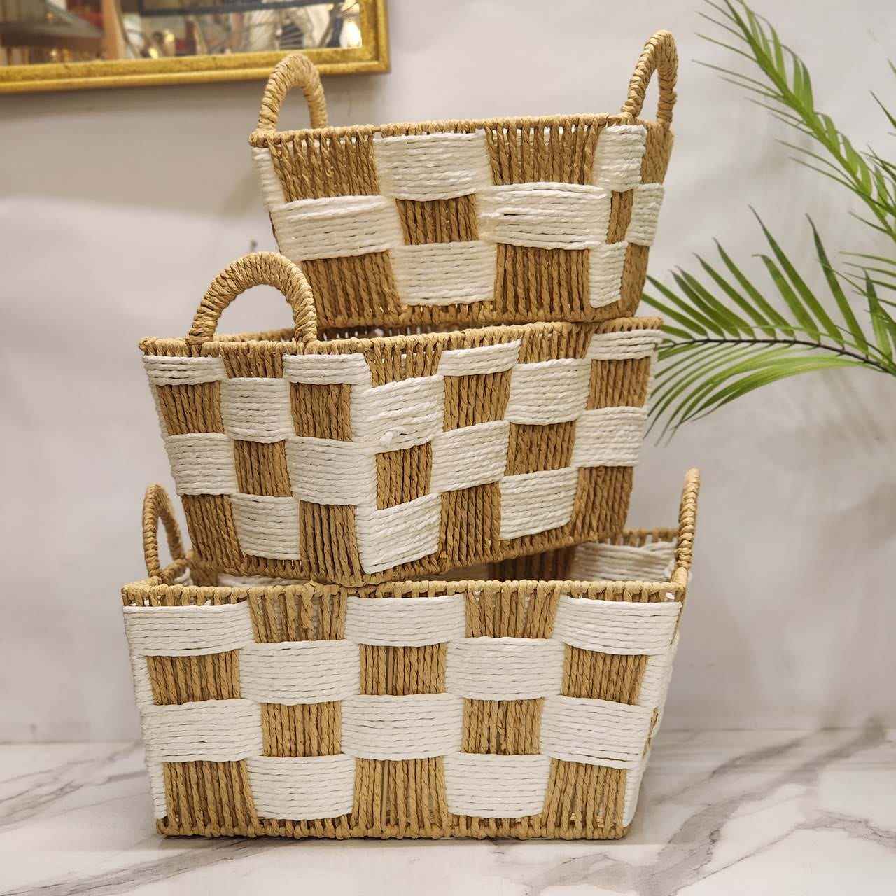 Woven Storage Baskets