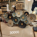 Layered Metal Disc Wall Art