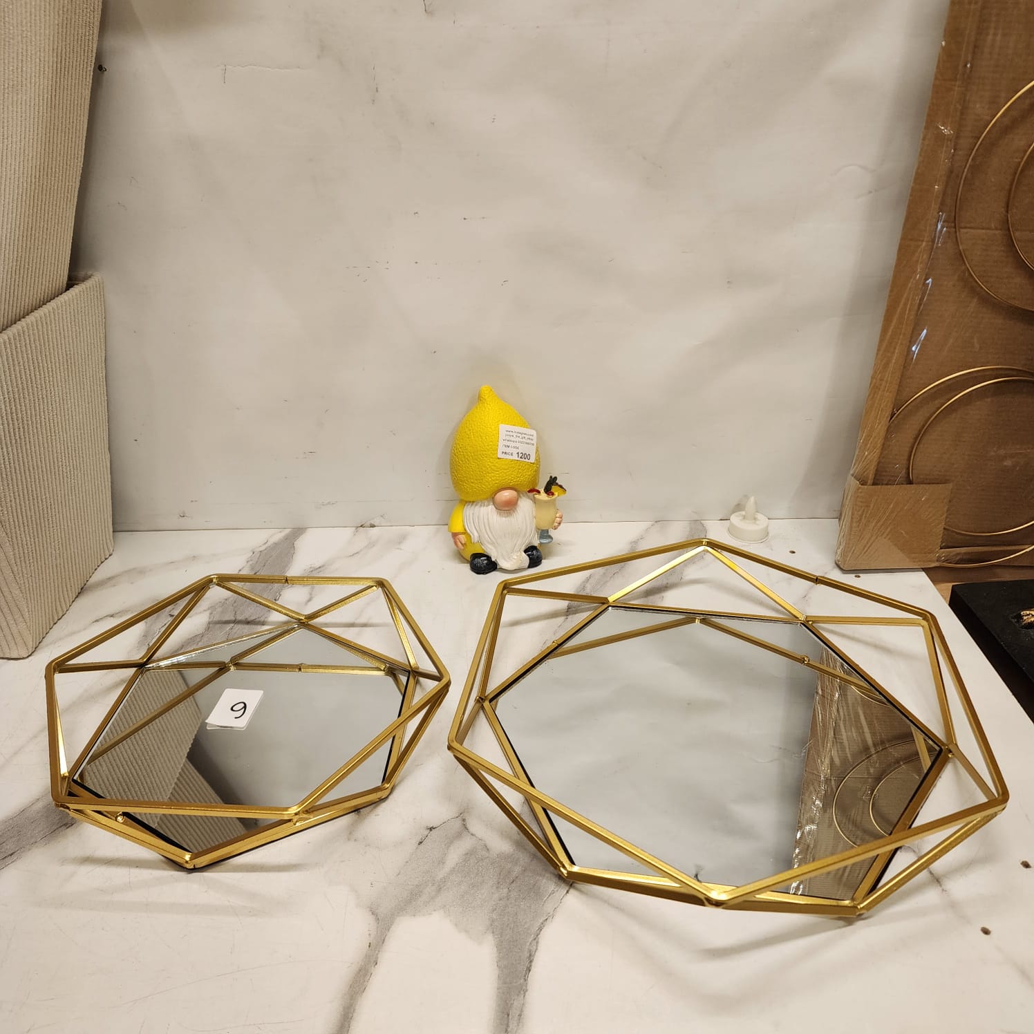 Mirrored Decorative Trays