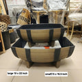 Oval Half-Barrel Planter with Feet