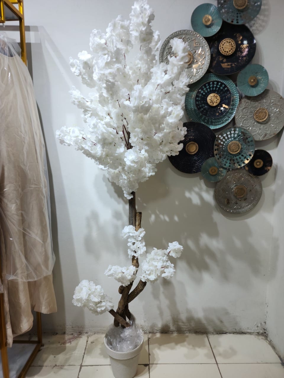 White Cherry Blossom Tree