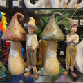 Mushroom Boy Garden Statues