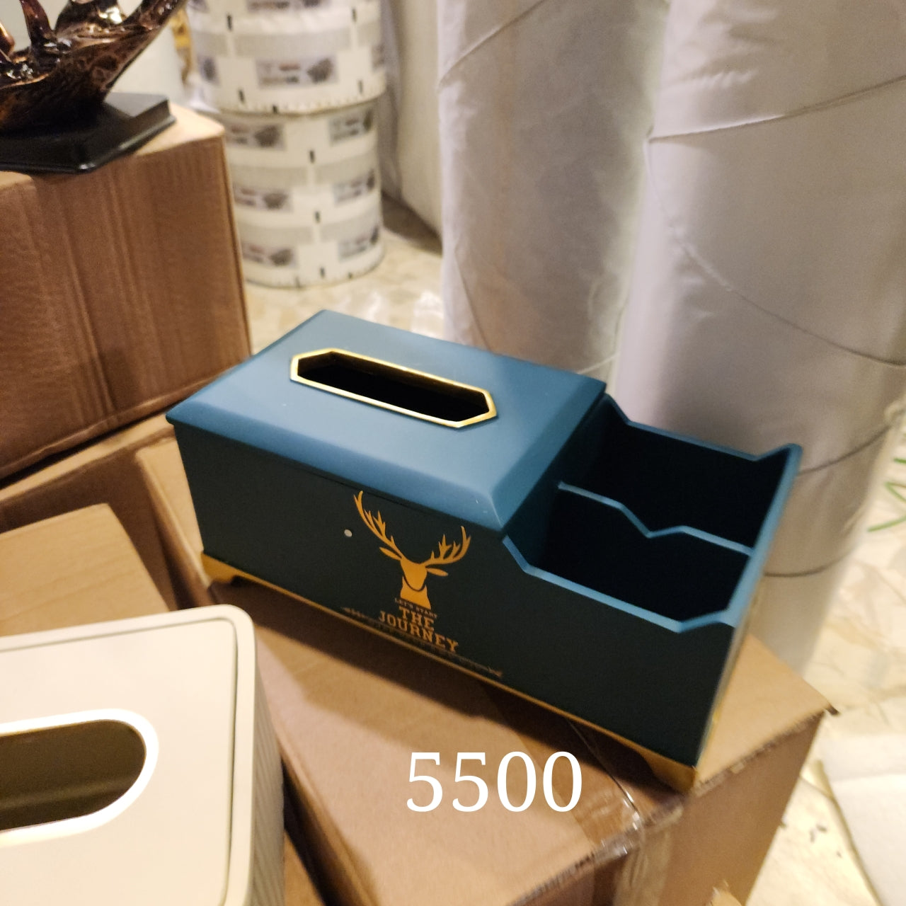 Multifunctional Tissue Box Holder