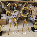 Tripod Skeleton Table Clocks