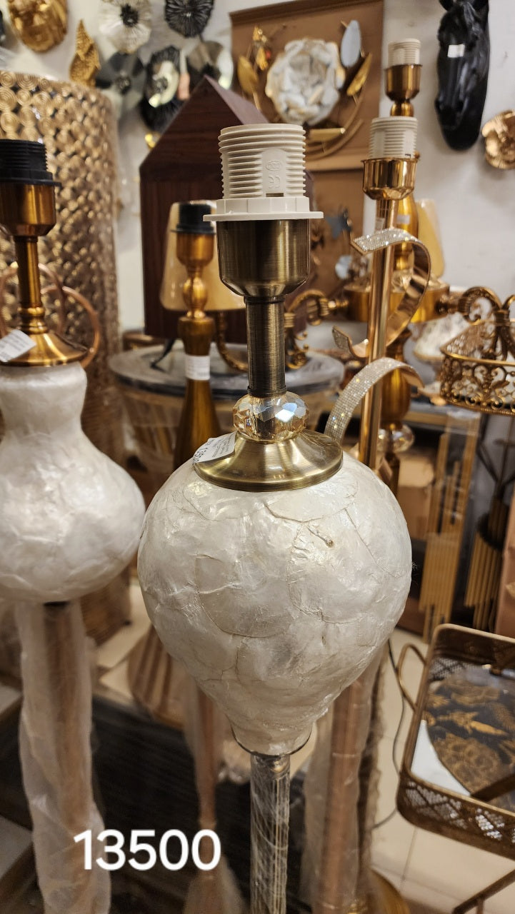 Mother of Pearl Mosaic Table Lamp