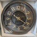 Industrial Moving Gear Wall Clock