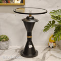 pedestal side table