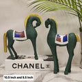 Abstract Minimalist Resin Horse Statues