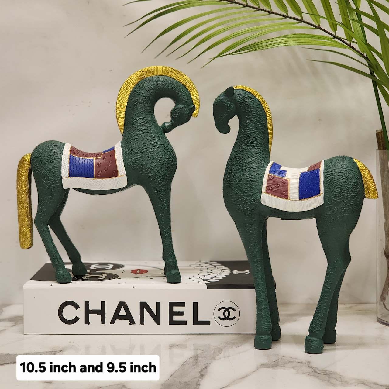 Abstract Minimalist Resin Horse Statues
