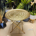 Bohemian folding side table