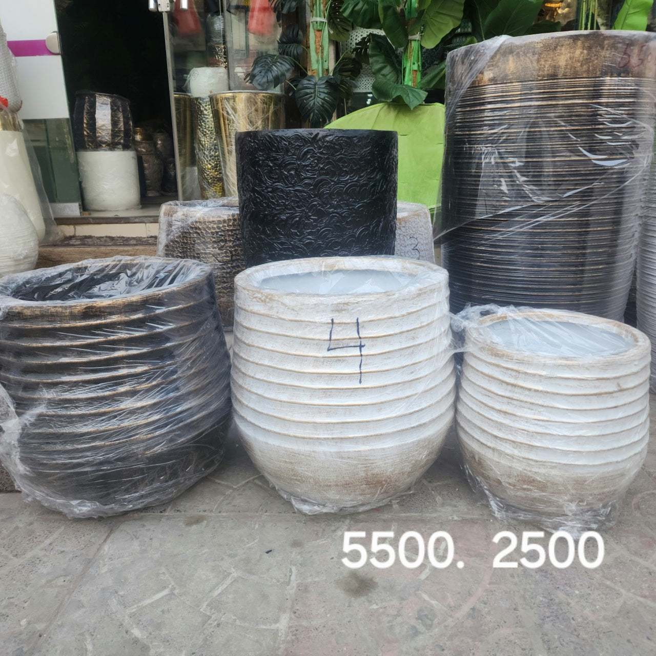 Fluted Planters