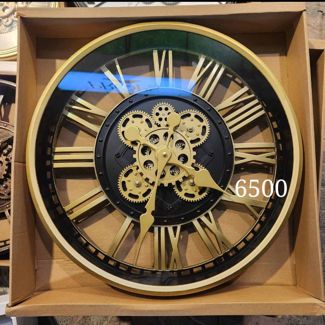 Props Ayrely 24-inch Large Decorative Wall Clock