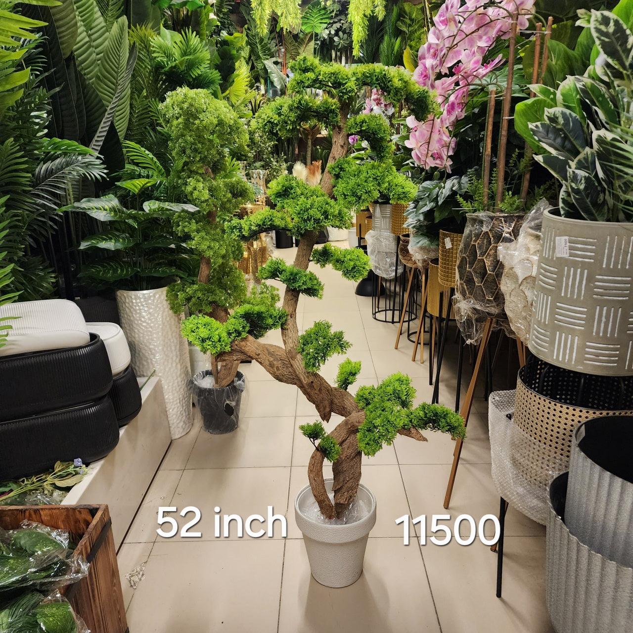 Artificial Juniper Bonsai Tree