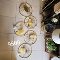 Ginkgo Biloba Leaf Metal Wall Decor