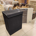 Corduroy Laundry Hamper with Lid