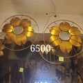 Gold Lotus Petal Wall Mirror