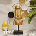 Gold Easter Island Moai Head Tabletop Statue