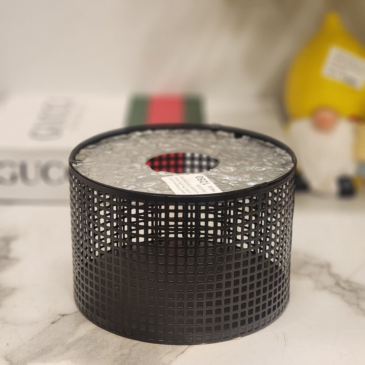 mesh tissue box holder