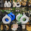 Donut Vases or Hollow Circular Vases
