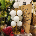 Bubble Globe Table Lamp or a Cluster Globe Table Lamp