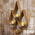 wall-mounted candle sconce