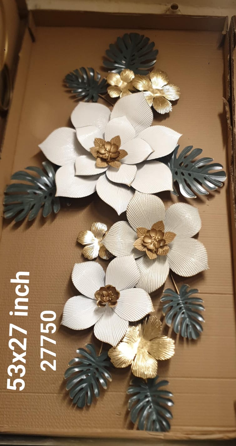 Tropical Leaf Metal Wall Art