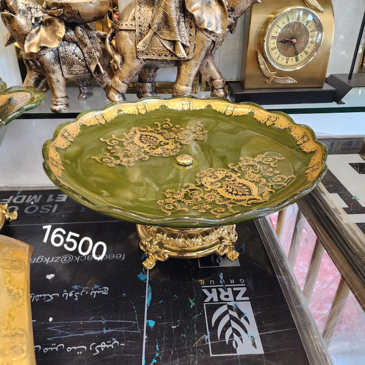 Pedestal Serving Tray