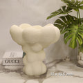 Beige Cloud Ceramic Vase