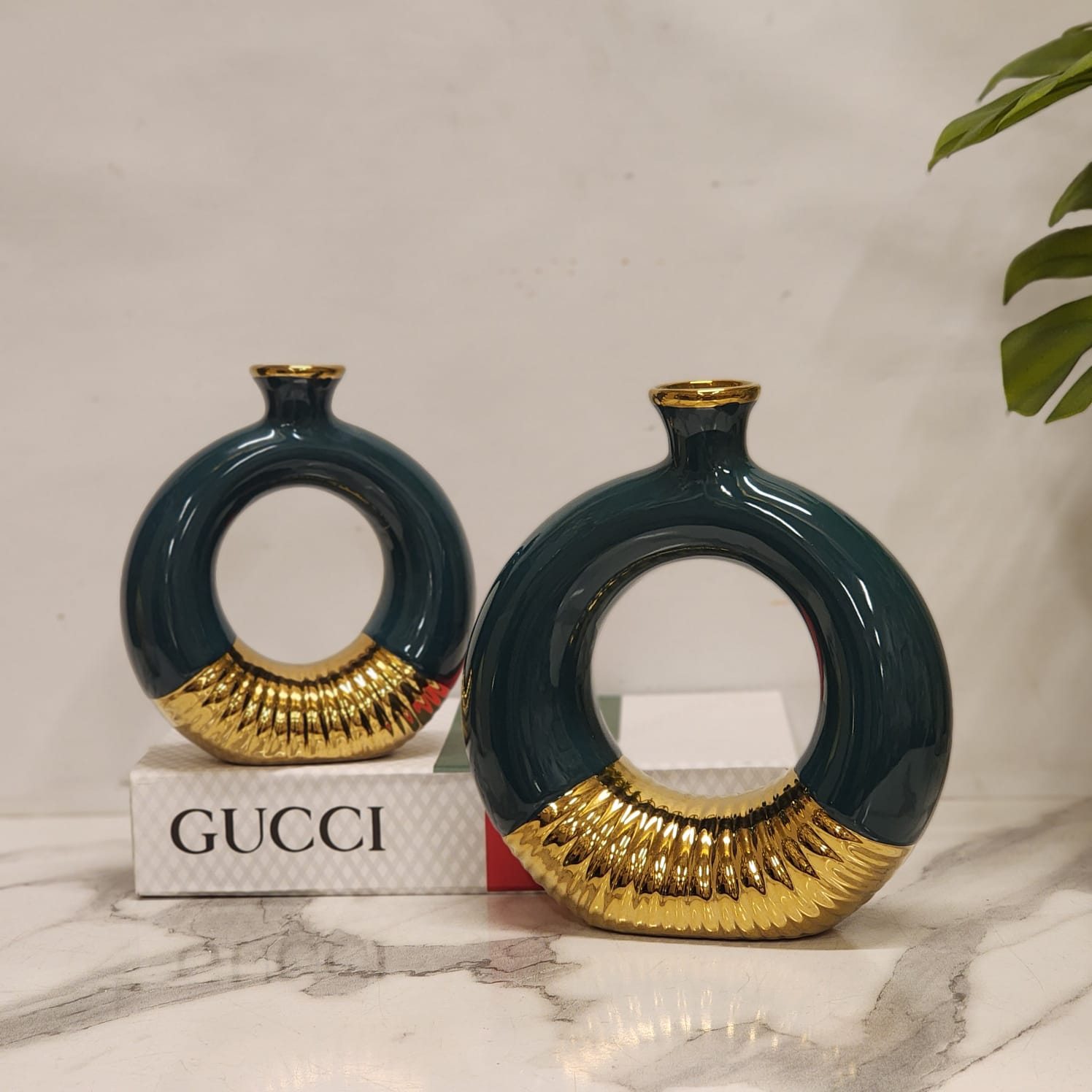 Hollow Ring Vase