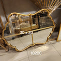 Gold Scalloped Wall Mirror